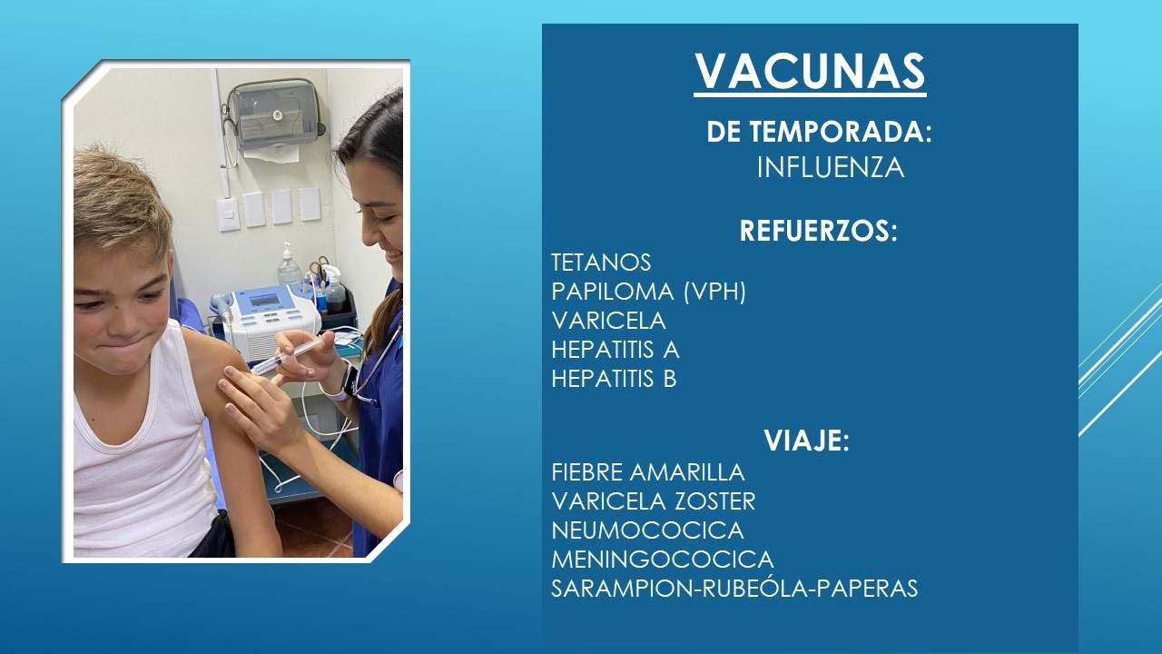 Aplicación de vacunas